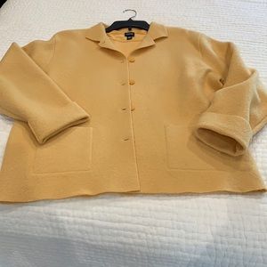 Eileen fisher wool jacket & Eileen Fisher t-shirt